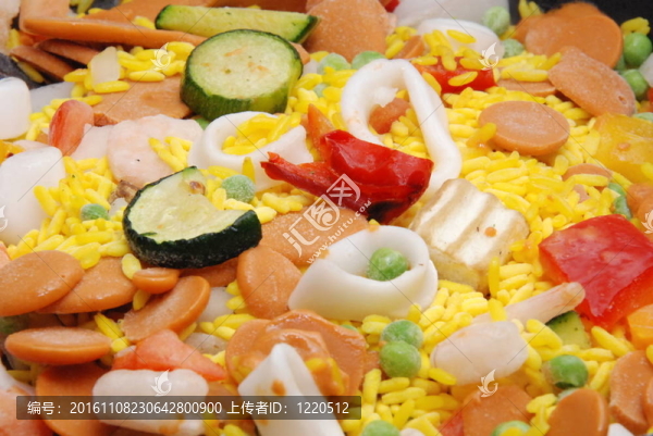 冷凍西班牙海鮮飯