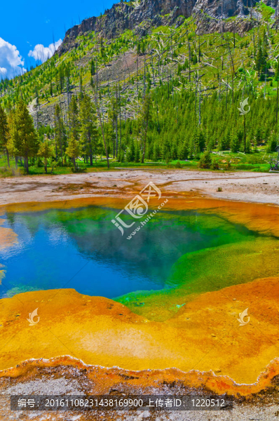 美麗的Green,Geyser