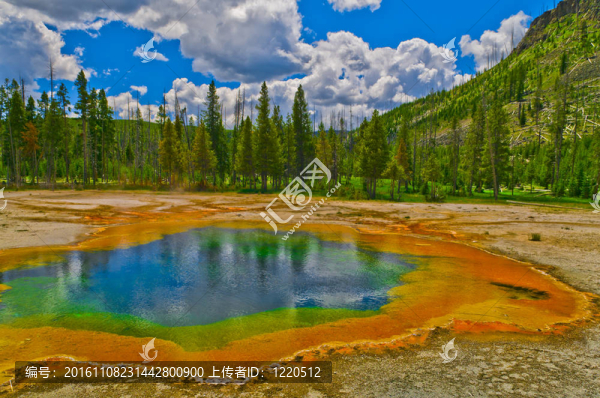 美麗的Green,Geyser