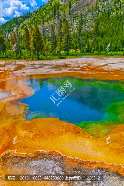 美麗的Green,Geyser