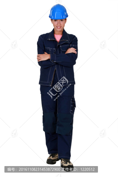 一位女工人肖像