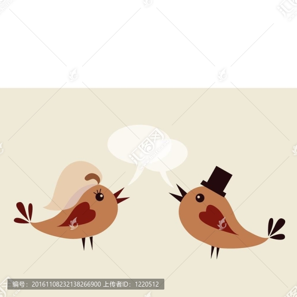 新郎鳥(niǎo)和妻子鳥(niǎo)