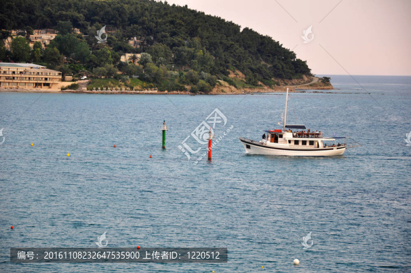 海上漁船