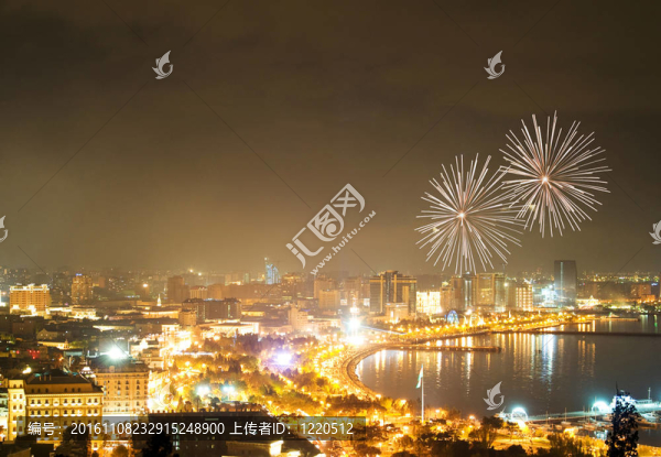 巴庫阿塞拜疆煙花