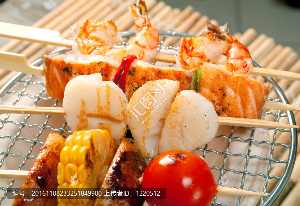 日本的海鮮蔬菜