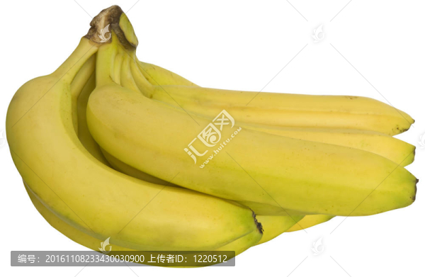 白香蕉上的香蕉