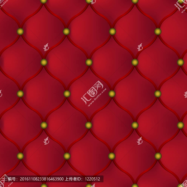 紅色的皮革家具