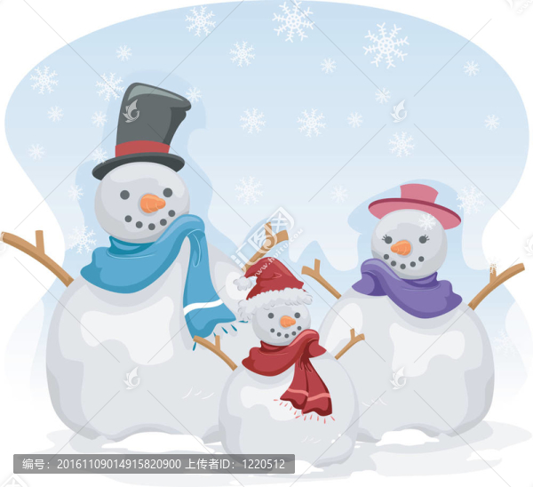 雪人家族