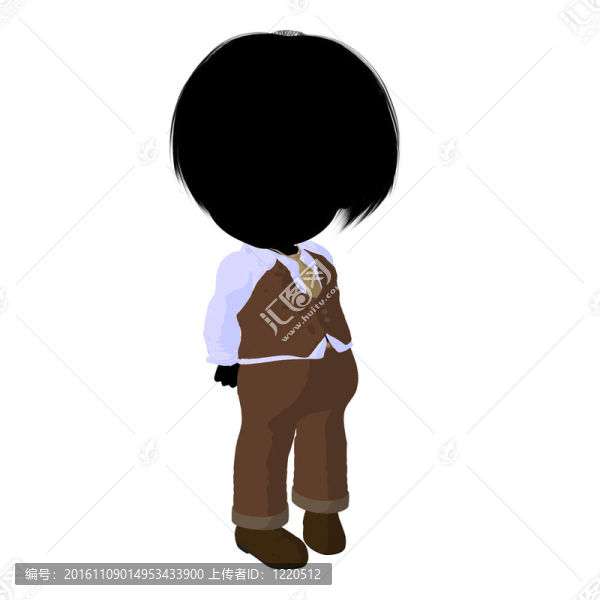 小企業(yè)女孩插畫