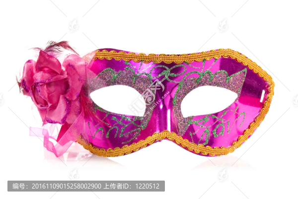 生動(dòng)的狂歡節(jié)面具