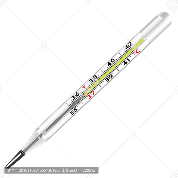 醫(yī)用玻璃水銀體溫計(jì)