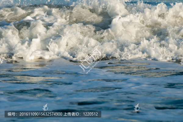 海浪特寫
