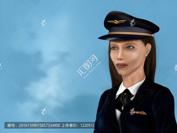 女飛行員