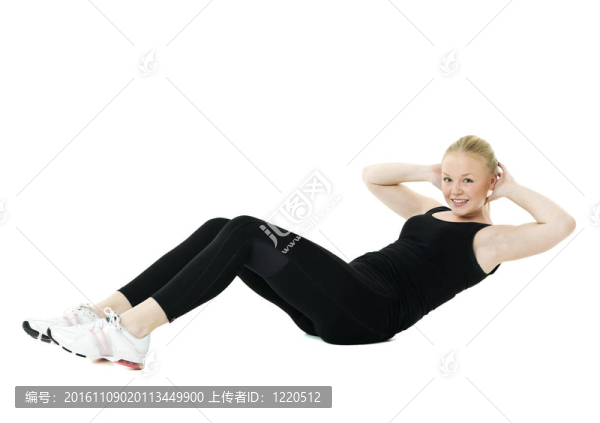 有氧的女人