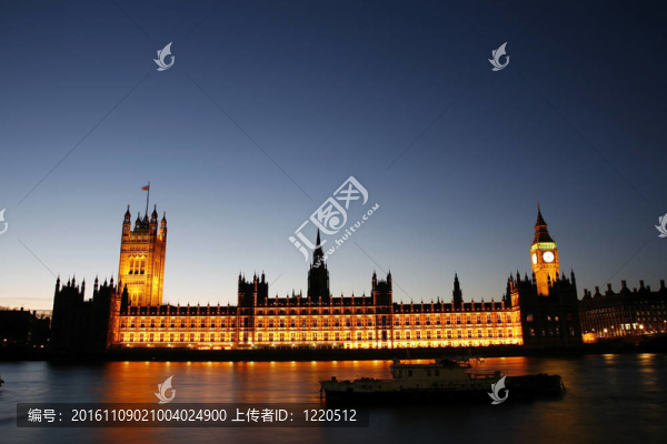 大本鐘和英國(guó)的宮殿