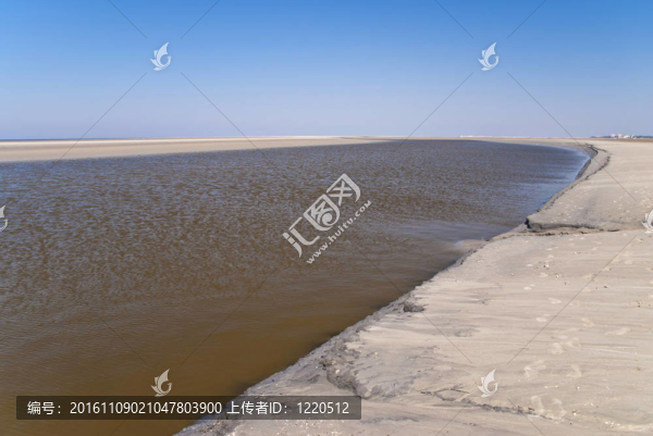 海灘上的St.,Peter,Ording