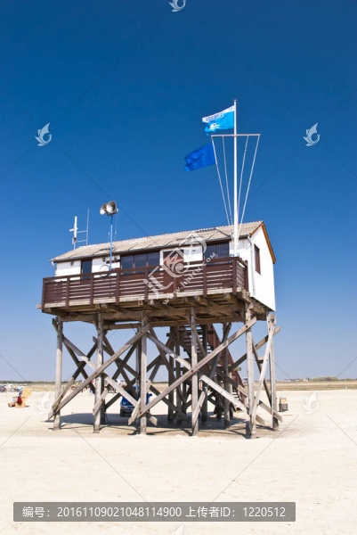 海灘上的St.,Peter,Ording