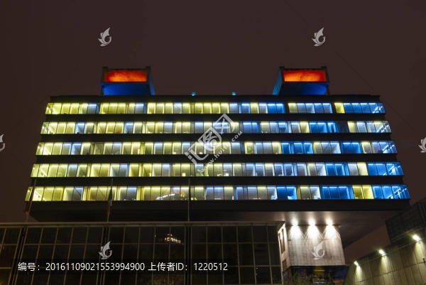 建筑夜景燈