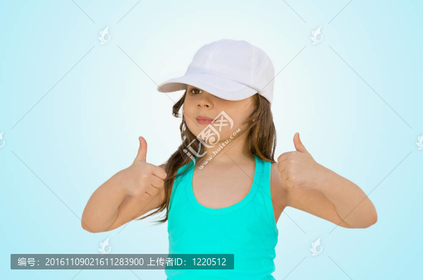 美麗的小女孩