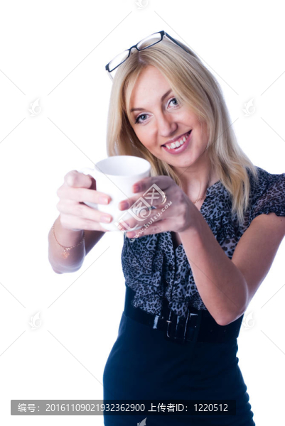 女人與杯