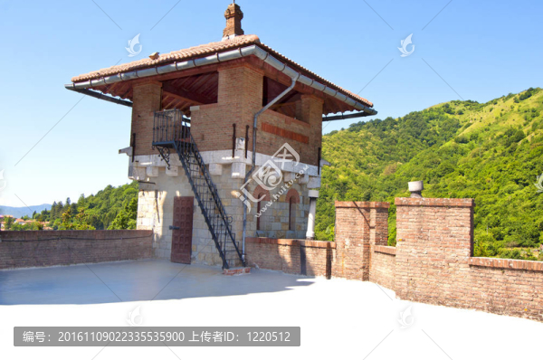 一個(gè)古老城堡的細(xì)節(jié)
