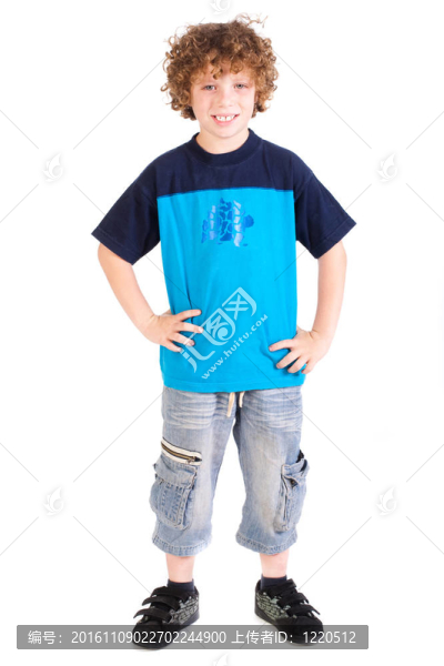 可愛(ài)的小男孩