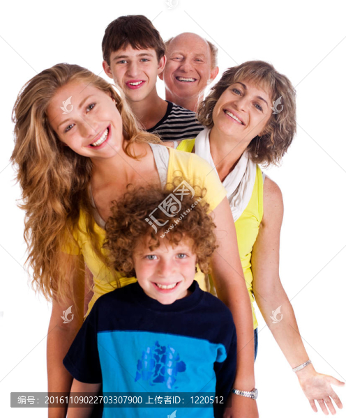 幸福家庭的画像