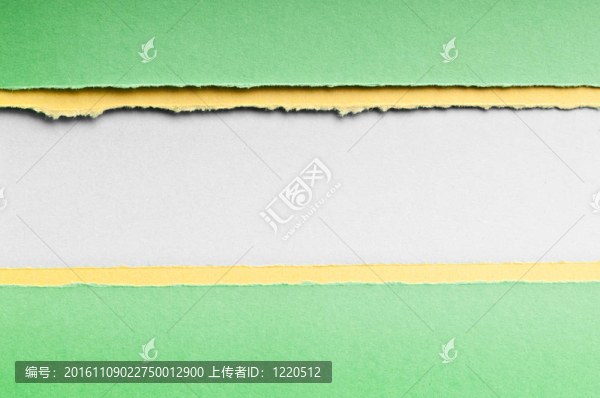 撕裂的紙與空間為您的信息