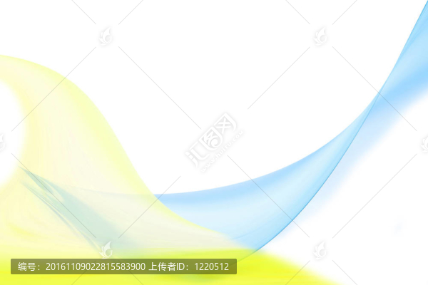 藍(lán)色和黃色的抽象背景