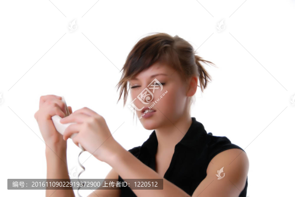 年輕的女人