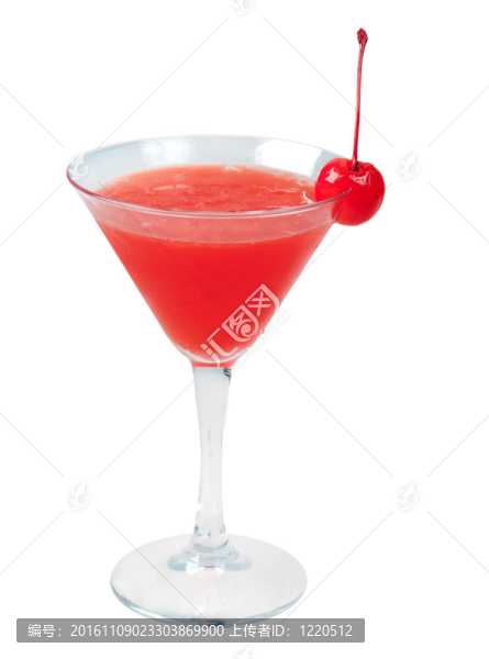 櫻桃特寫雞尾酒