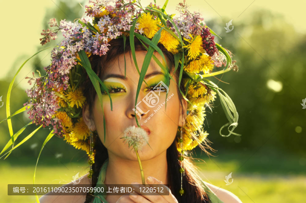 亞洲女人的花冠