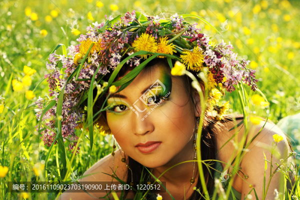 亞洲女人的花冠