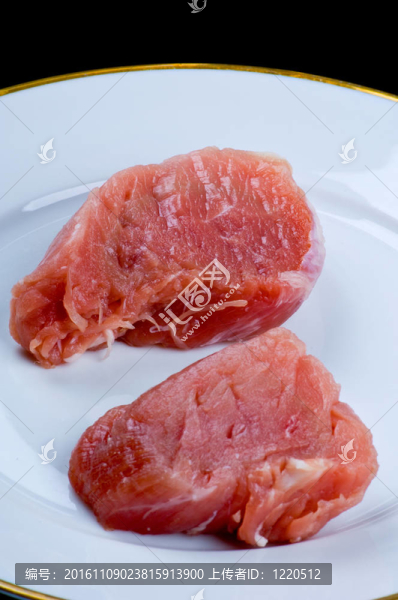 新鮮的肉