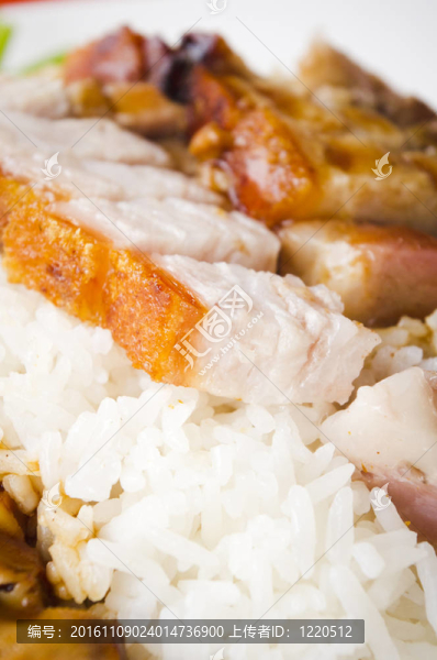 烤豬肉飯