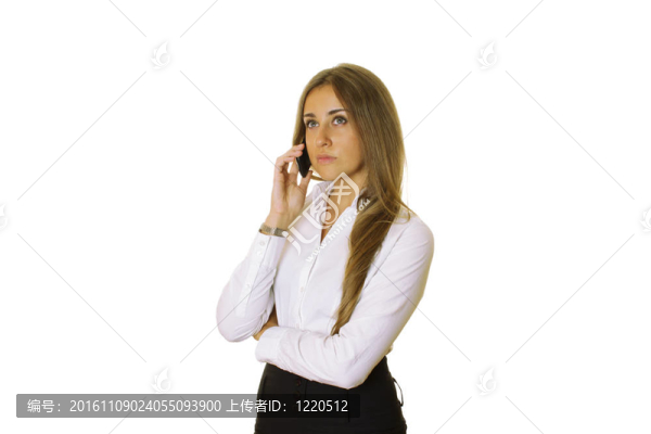 誘人的商業(yè)女人說話