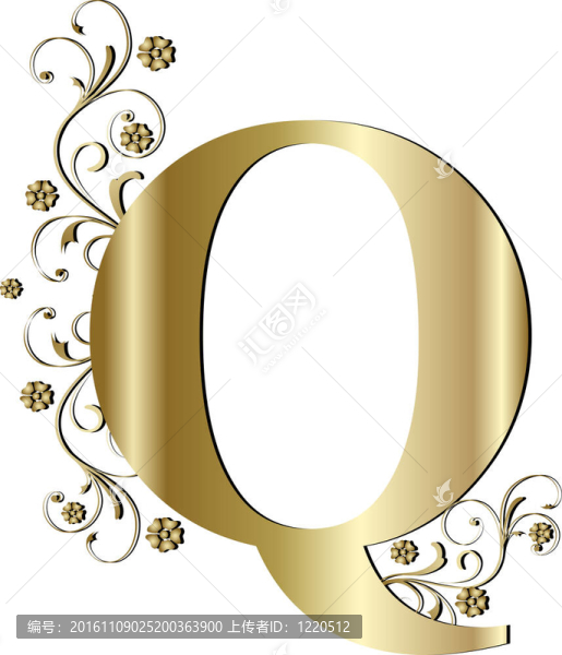 大寫字母Q金