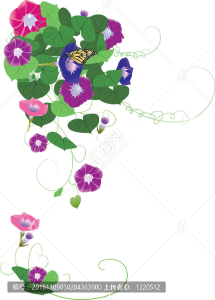 夢(mèng)幻花園背景清晨榮耀