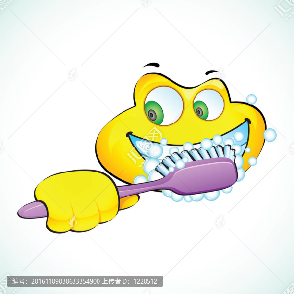 Toothbrush的笑臉