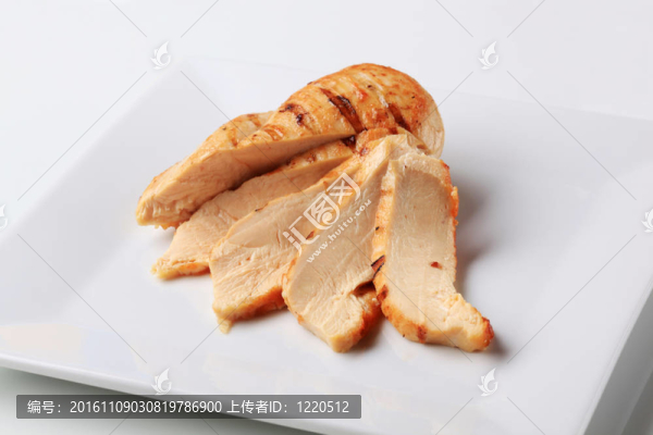 烤制的雞胸肉