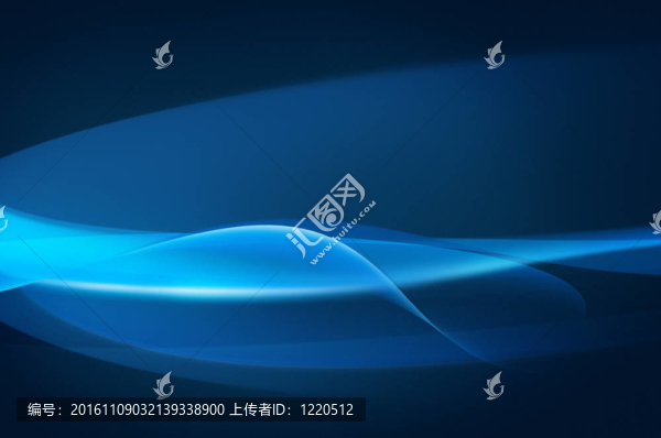 藍(lán)色背景；波浪；面紗或煙霧結(jié)構(gòu)