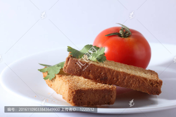 松脆的面包