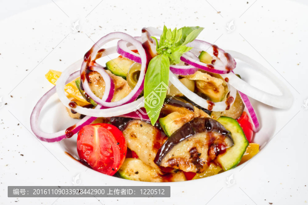 烤蔬菜（南瓜；茄子；洋蔥；胡椒；蘆筍；番茄）