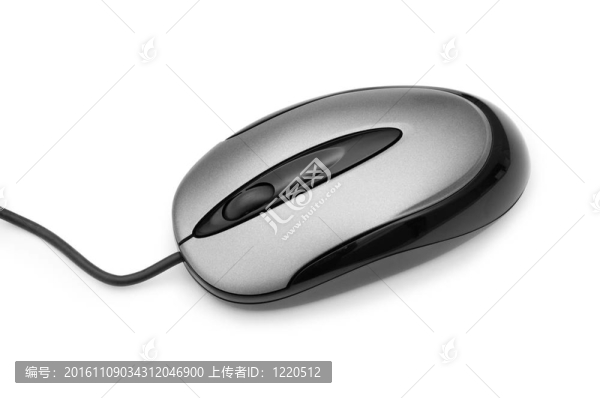 白色背景下的電腦鼠標(biāo)