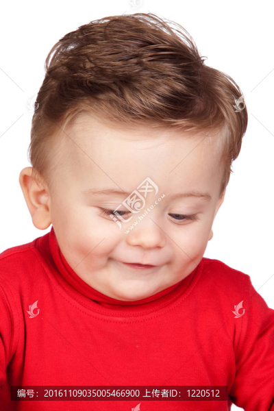 美麗的金發(fā)嬰兒