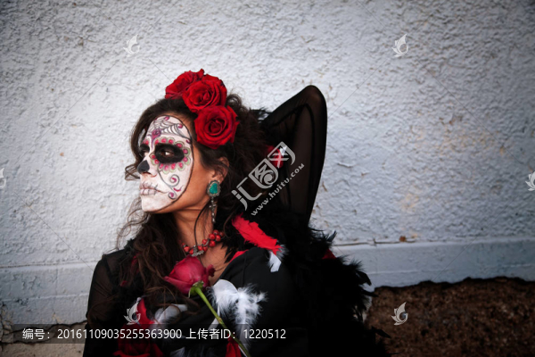 Dia,de,los,Muertos夫人與玫瑰