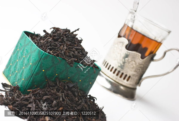 盒子里的干茶