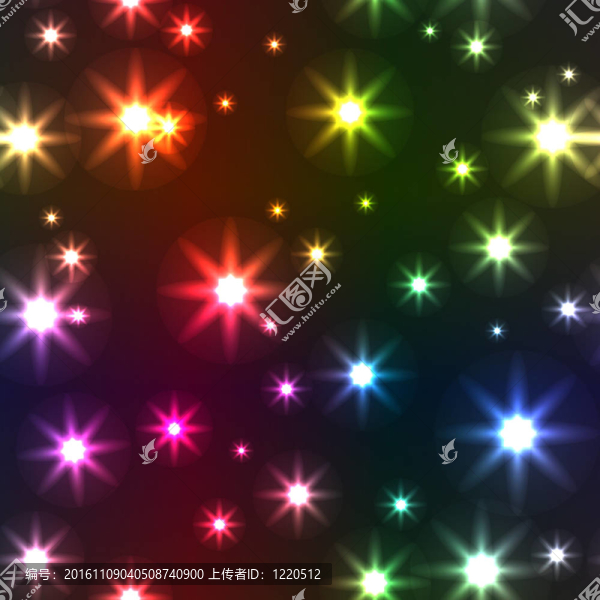 摘要背景與斑駁的星星