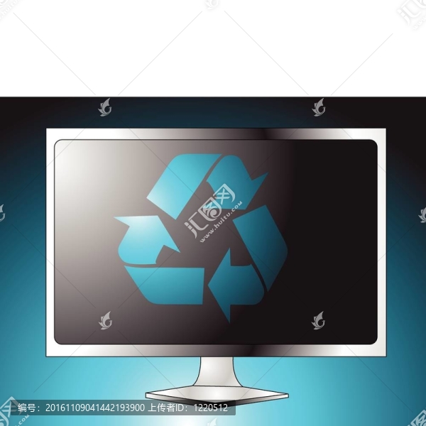 等離子液晶電視VIH回收標(biāo)志