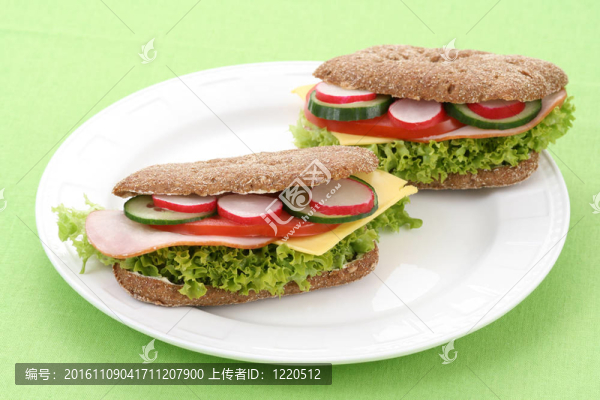 美味的三明治